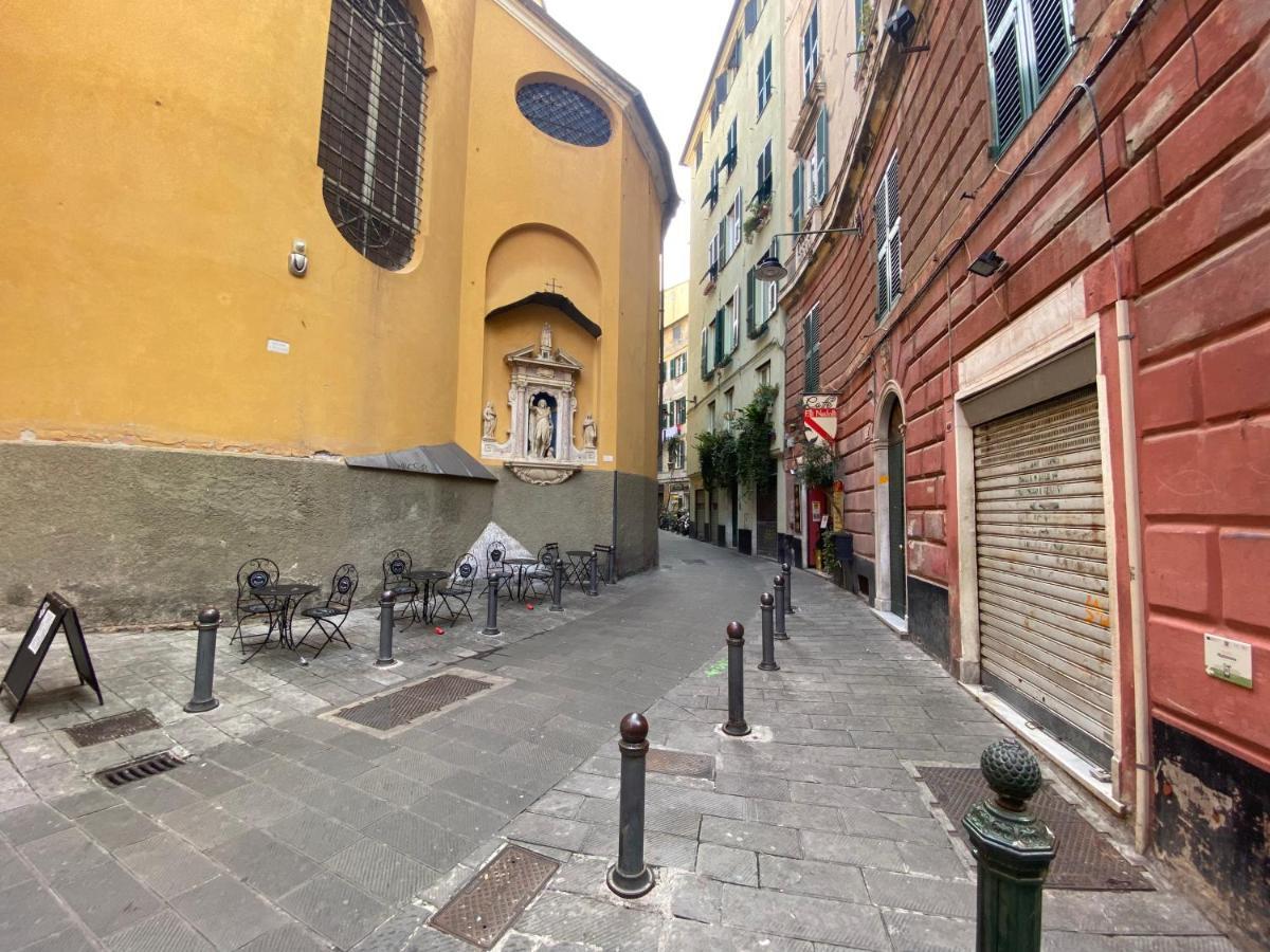 Casaviva- Ampio Appartamento Nei Vicoli Di Genova Exteriér fotografie