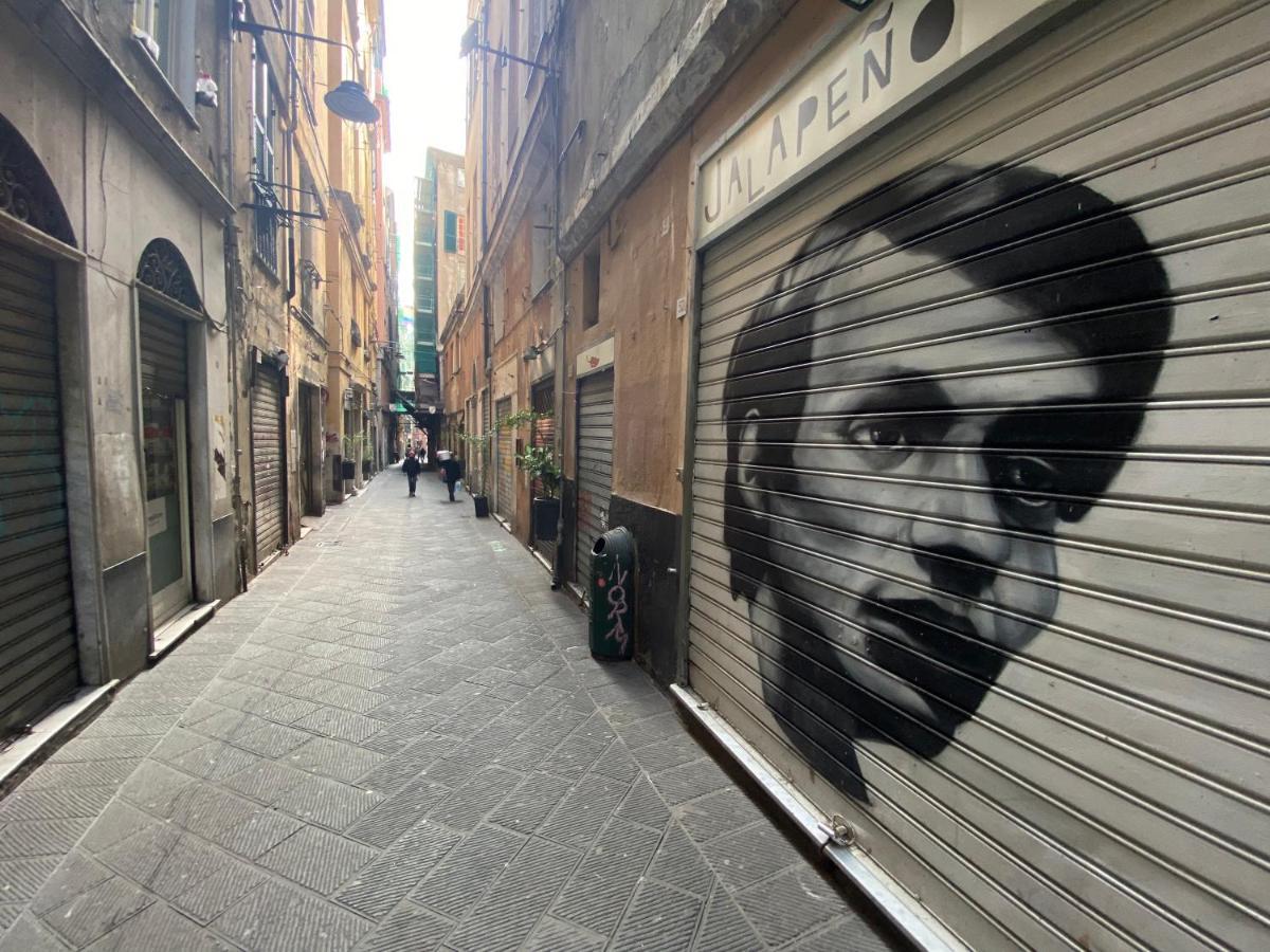 Casaviva- Ampio Appartamento Nei Vicoli Di Genova Exteriér fotografie